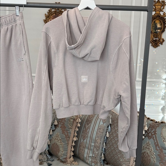 Alo Yoga Sweet Escape Zip-Up Hoodie Women’s Size - Picture 10 of 17